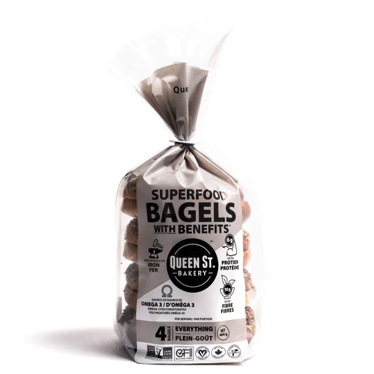 Queen St. Bakery - Superfood Bagel, Everything, 464 g