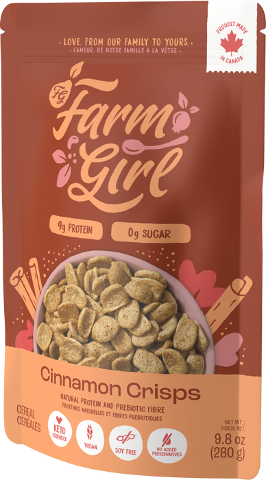 Farm Girl - Cinnamon Crisps Cereal, 280 g