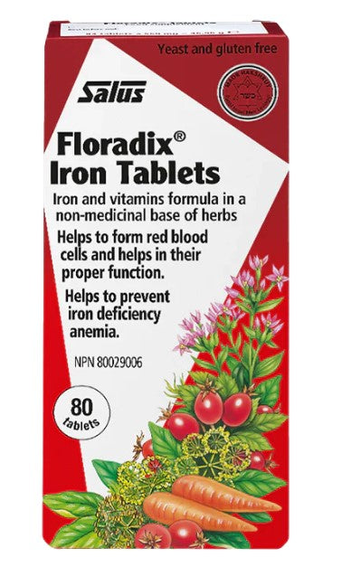 Salus - Floradix Iron, 80 Tablets