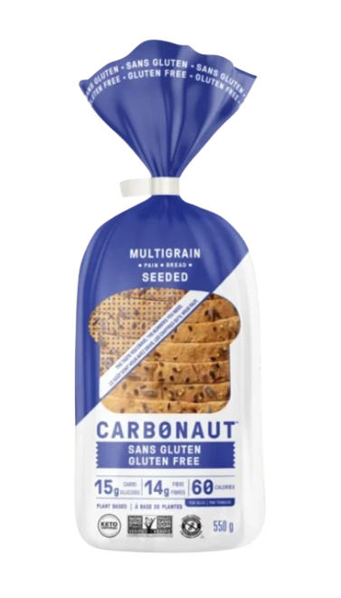 Carbonaut - Gf Seeded Bread, 550 g
