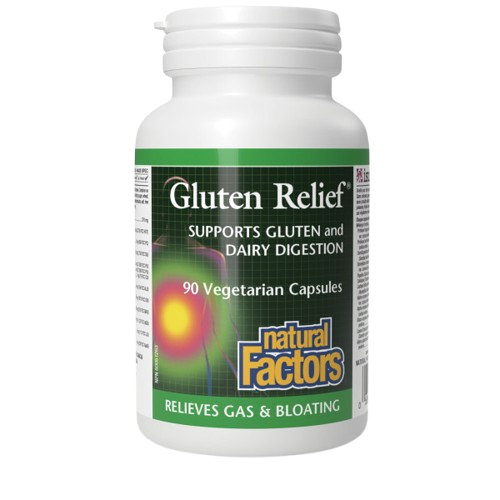Natural Factors - Gluten Relief, 90 capsules
