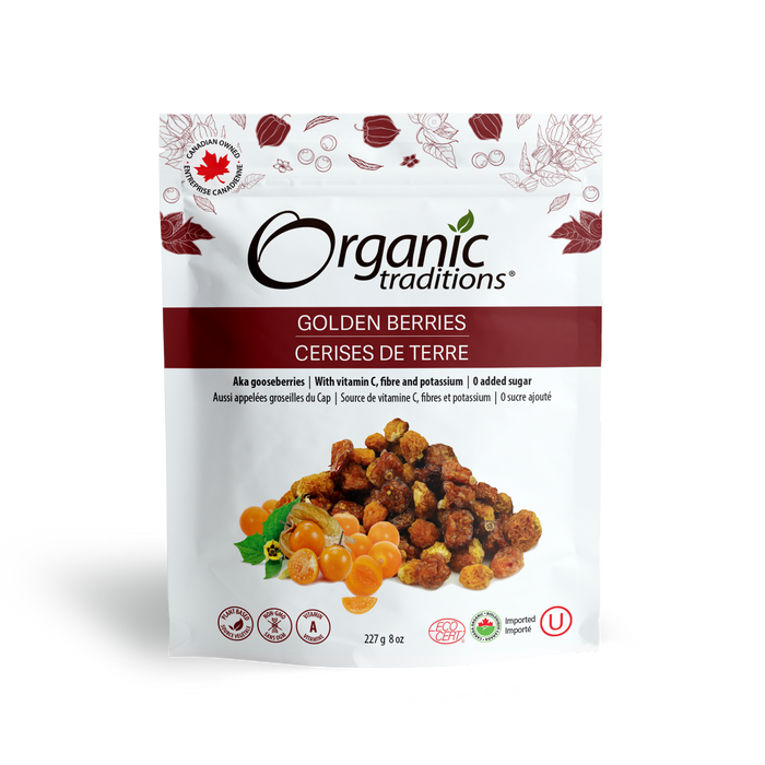 Organic Traditions - Golden Berries, 227 g