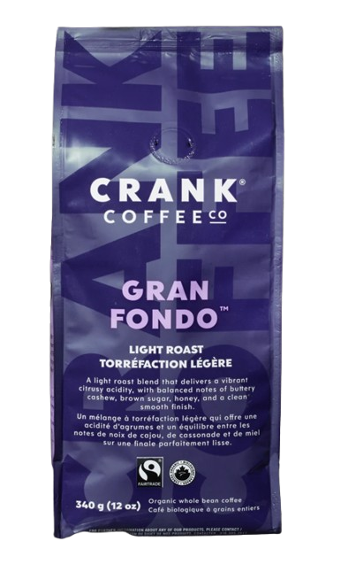 Crank - Gran Fondo Light Roast, 340 g