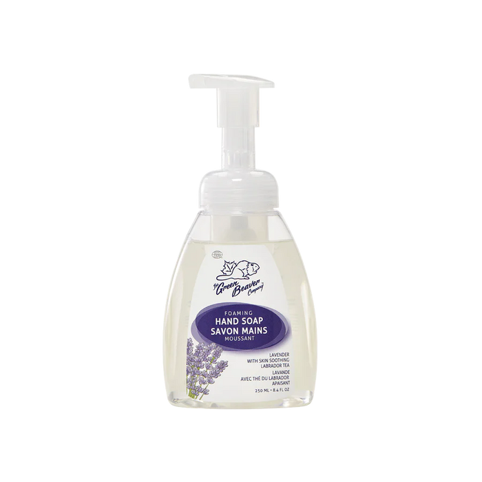 Green Beaver - Foaming Hand Soap - Lavender, 250 mL