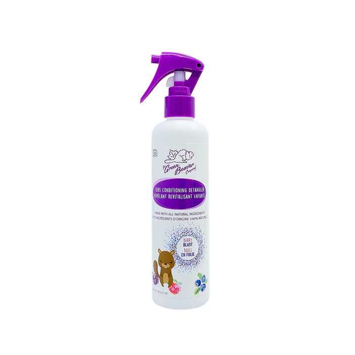 Green Beaver - Kid's Detangler - Boreal Berries, 24 mL