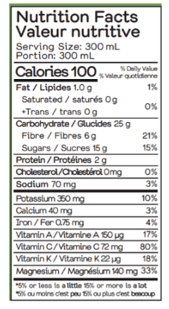 Greenhouse Juice - Sweet Greens Smoothie, 300 mL