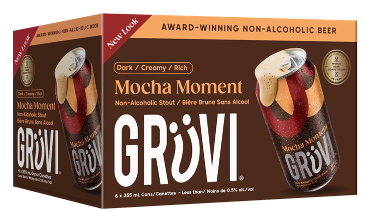 Gruvi - Mocha Moment, 6x355 mL