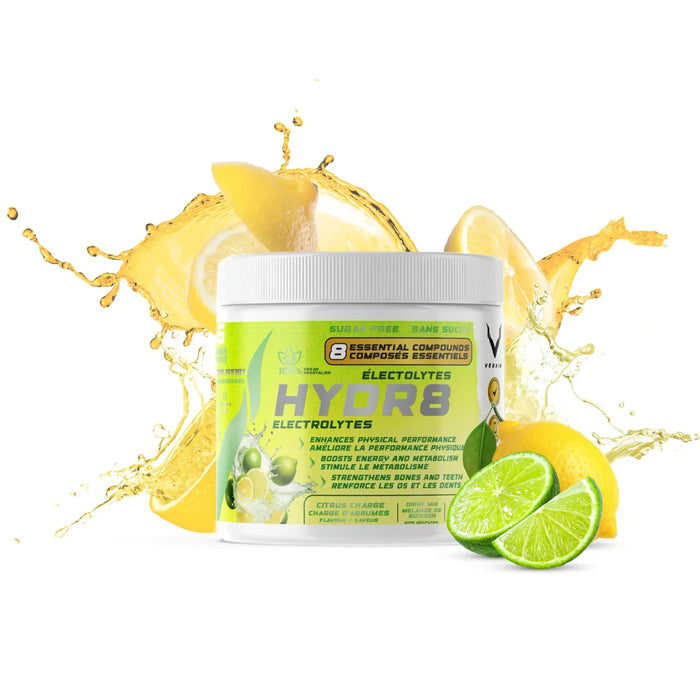 VEGAIN - HYDR8 Electrolytes - Citrus Charge, 250 g