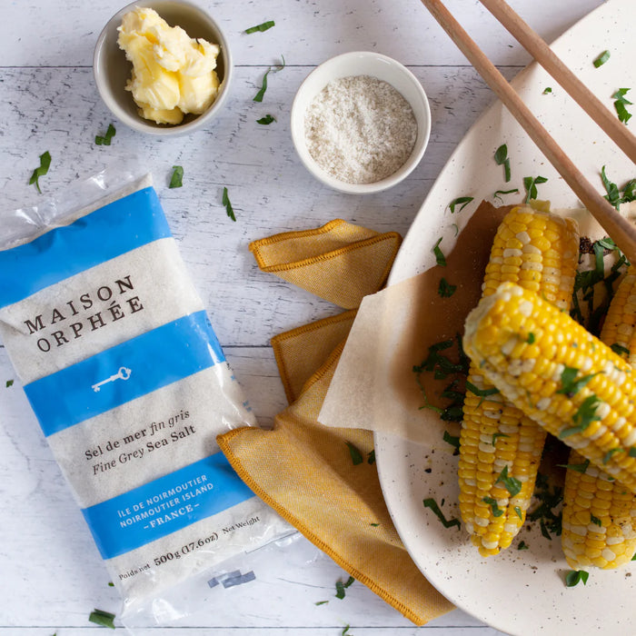 Maison Orphee - Fine Grey Sea Salt, 500 g