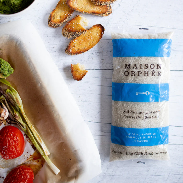Maison Orphee - Coarse Grey Sea Salt, 1 kg