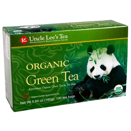 Uncle Lee's - Legends of China Organic Green Tea, 100 Count