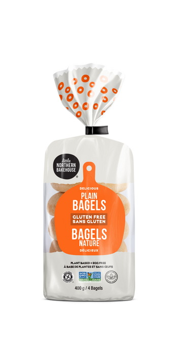 Little Northern bakehouse - Gf Plain Bagels, 400 g