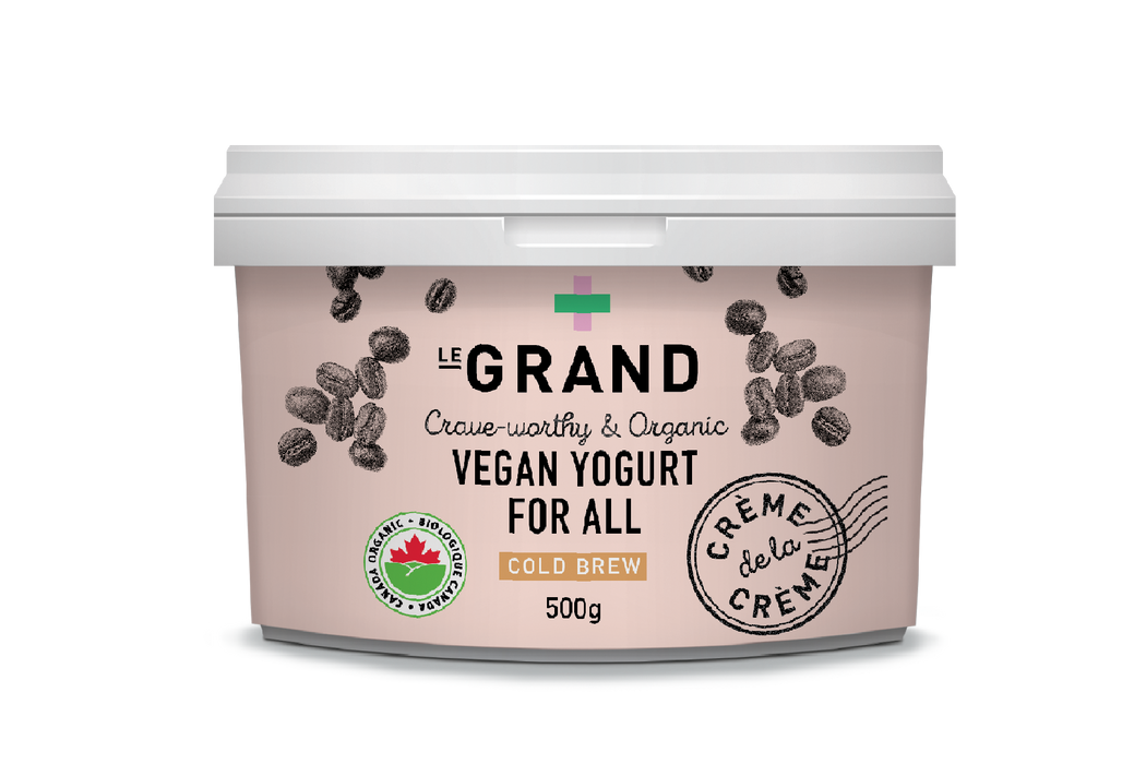 Le Grand - Vegan Cold Brew Yogurt, 500 g