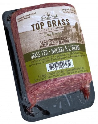 Top Grass - Grass Fed Ground Beef - Lean, 375 g