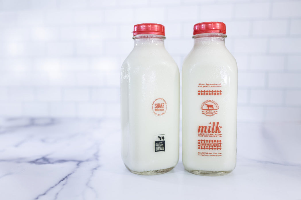 Mistyglen Creamery - Non Homogenized Seasonal Milk, 1 L
