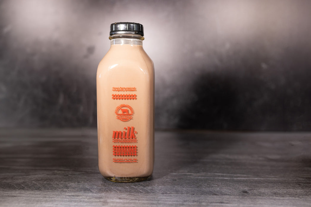 Mistyglen Creamery - Non Homogenized Whole Choc Milk, 1 L