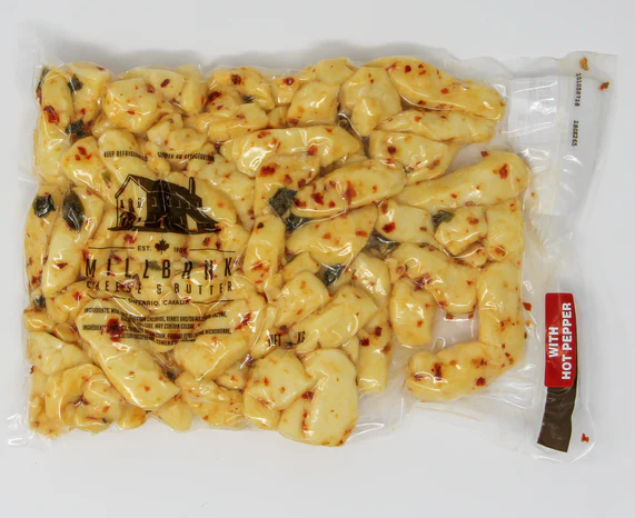 Millbank Cheese - Hot Pepper Cheese Curds, 454 g