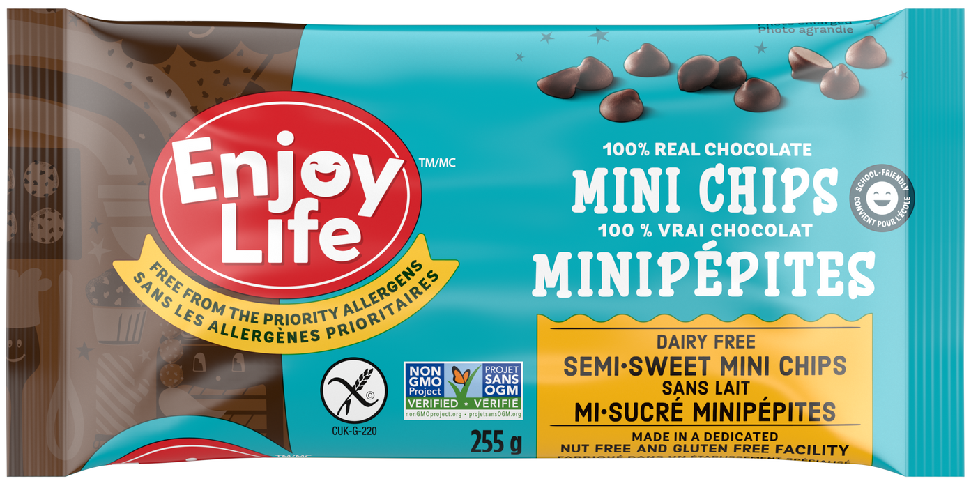 Enjoy Life - Semi-Sweet Chocolate Mini Chips, 255 g