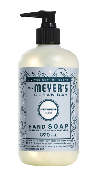 Mrs. Meyer's Clean Day - Hand Soap - Snowdrop, 370 mL