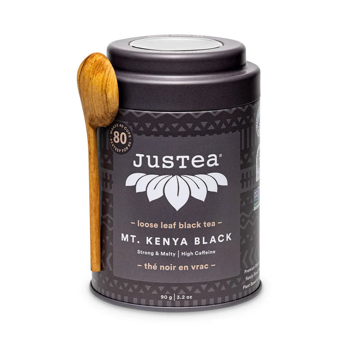 Justea - Mount Kenya Black - Tin, 90 g