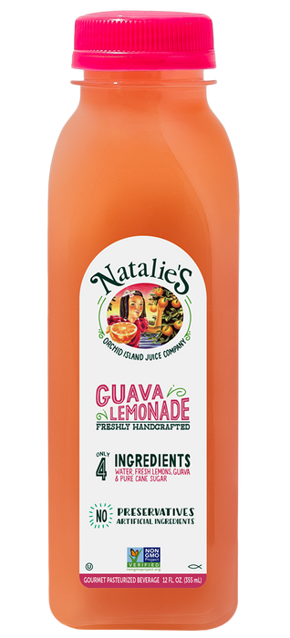 Natalies Juice - Guava Lemonade, 355 mL