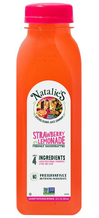Natalies Juice - Strawberry Lemonade, 355 mL