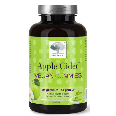 New Nordic - Apple Cider Gummies, 60 Count