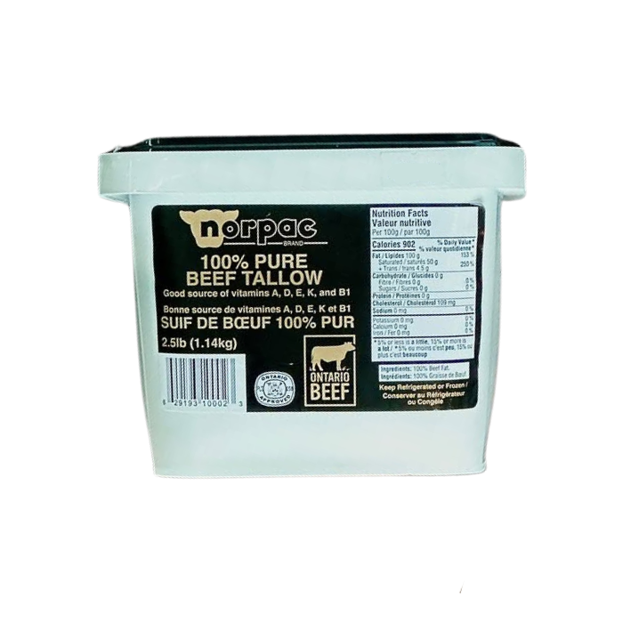 Norpac Beef - Beef Tallow Tub, 2.5 lb