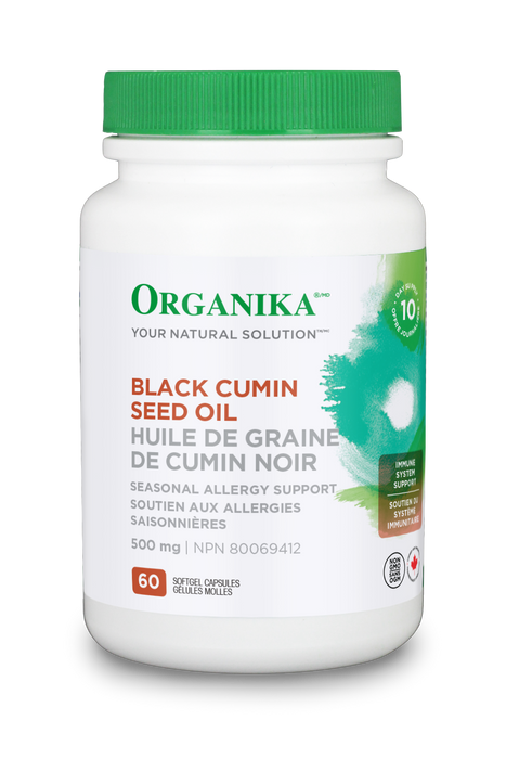 Organika - Black Cumin Seed Oil - 60 softgels