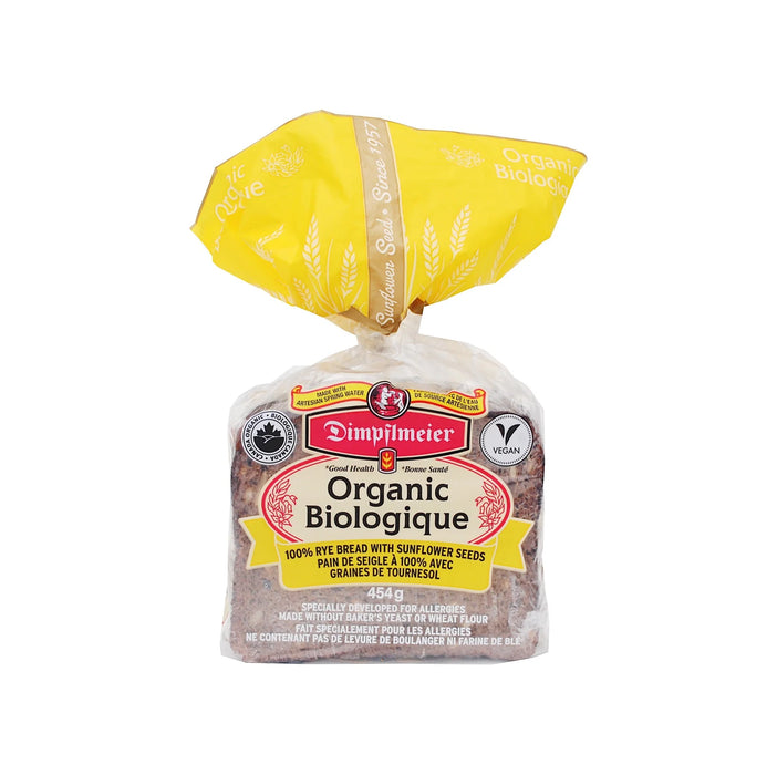 Dimpfelmeir - 100% Rye W/ Sunflower Seeds, 454 g