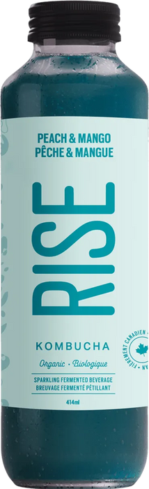 Rise Kombucha - Peach & Mango, 1 L