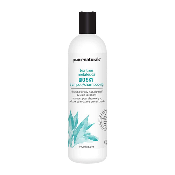 Prairie Naturals - Big Sky Tea Tree Medicinal Shampoo, 500ml