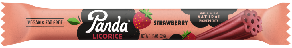 Panda - Licorice Bar - Strawberry, 32 g