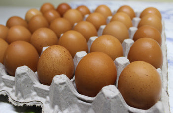 NutriSpring Farms - Free Run Vegetarian Brown Eggs, 30 Large