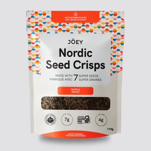 Joey Nordic Seed Crisps - Truffle, 110 g