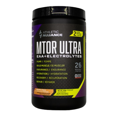 Athletic Alliance - MTOR Ultra EAA + Electrolytes - Pineapple Peach, 442 g