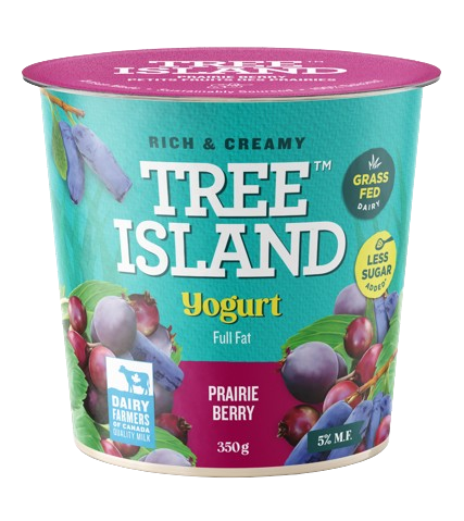 Tree Island Yogurt - Prairie Berry, 350 g
