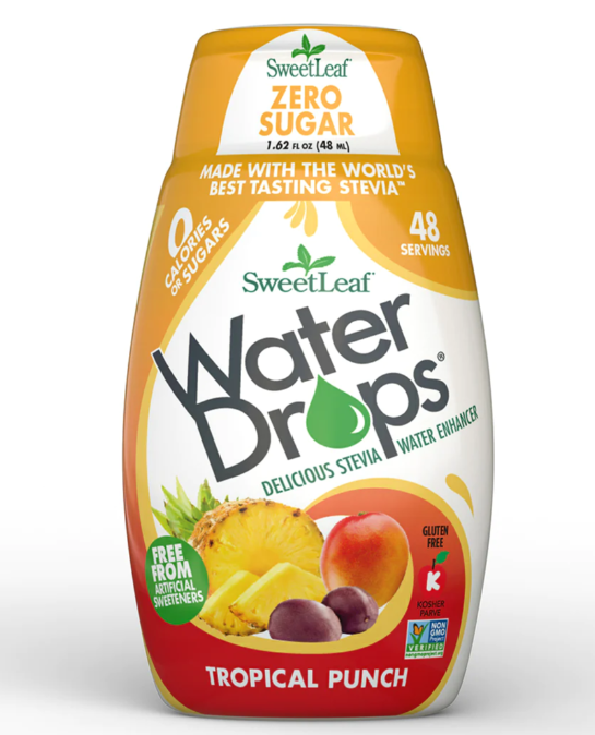 Sweet Leaf - Water Enhancer - Tropical Punch, 48 mL