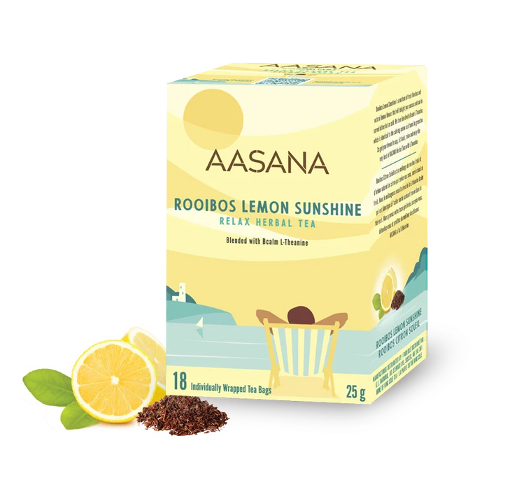 Aasana - Rooibos Lemon Sunshine, 25 g