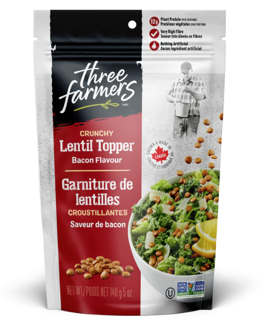 Three Farmers - Salad Topper - Bacon, 140 g