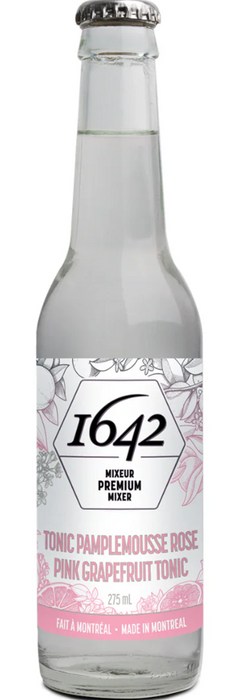 1642 Sodas - Pink Grapefruit Tonic, 275 mL