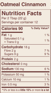 Autumn Sons Baking - Oatmeal Cinnamon Cookie Mix, 265 g