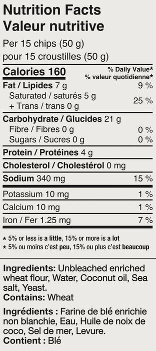Cedar Valley - Pita Chips - Sea Salt, 180 g