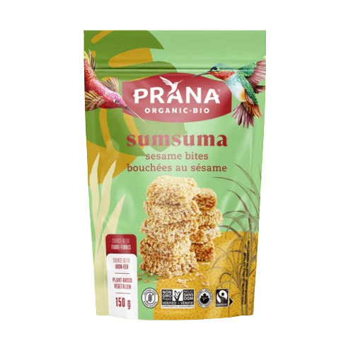 Prana - Organic Sumsuma Sesame Squares, 150g