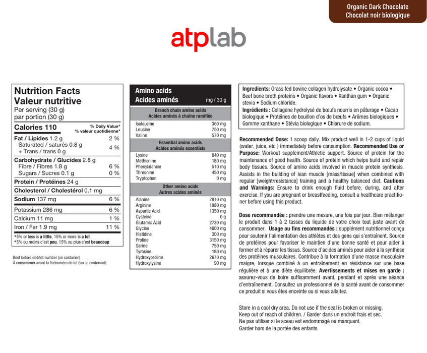 ATP - Supreme Beef Protein Chocolate, 1.6 kg