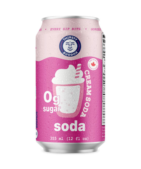 Thirsty Buddha - Cream Soda, 335 mL