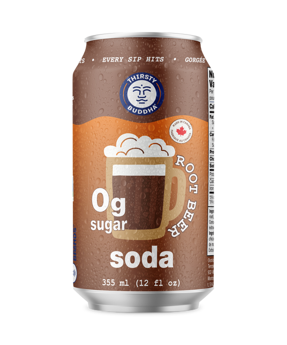 Thirsty Buddha - Root Beer, 355 mL
