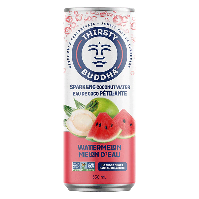 Thirsty Buddha - Sparkling Coconut Water Watermelon, 330 mL