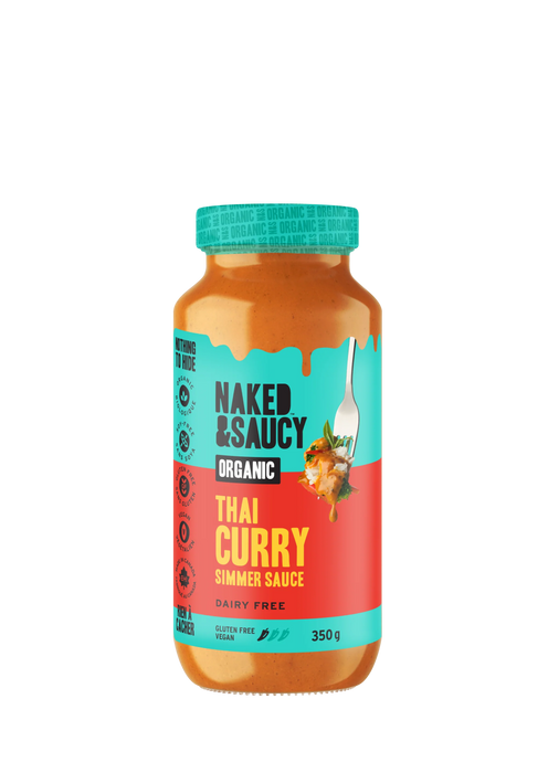 Naked and Saucy - Red Thai Curry, 350 g