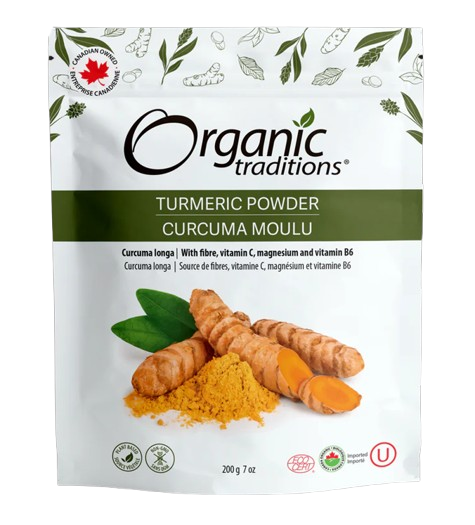 Organic Traditions - Turmeric Powder, 200 g